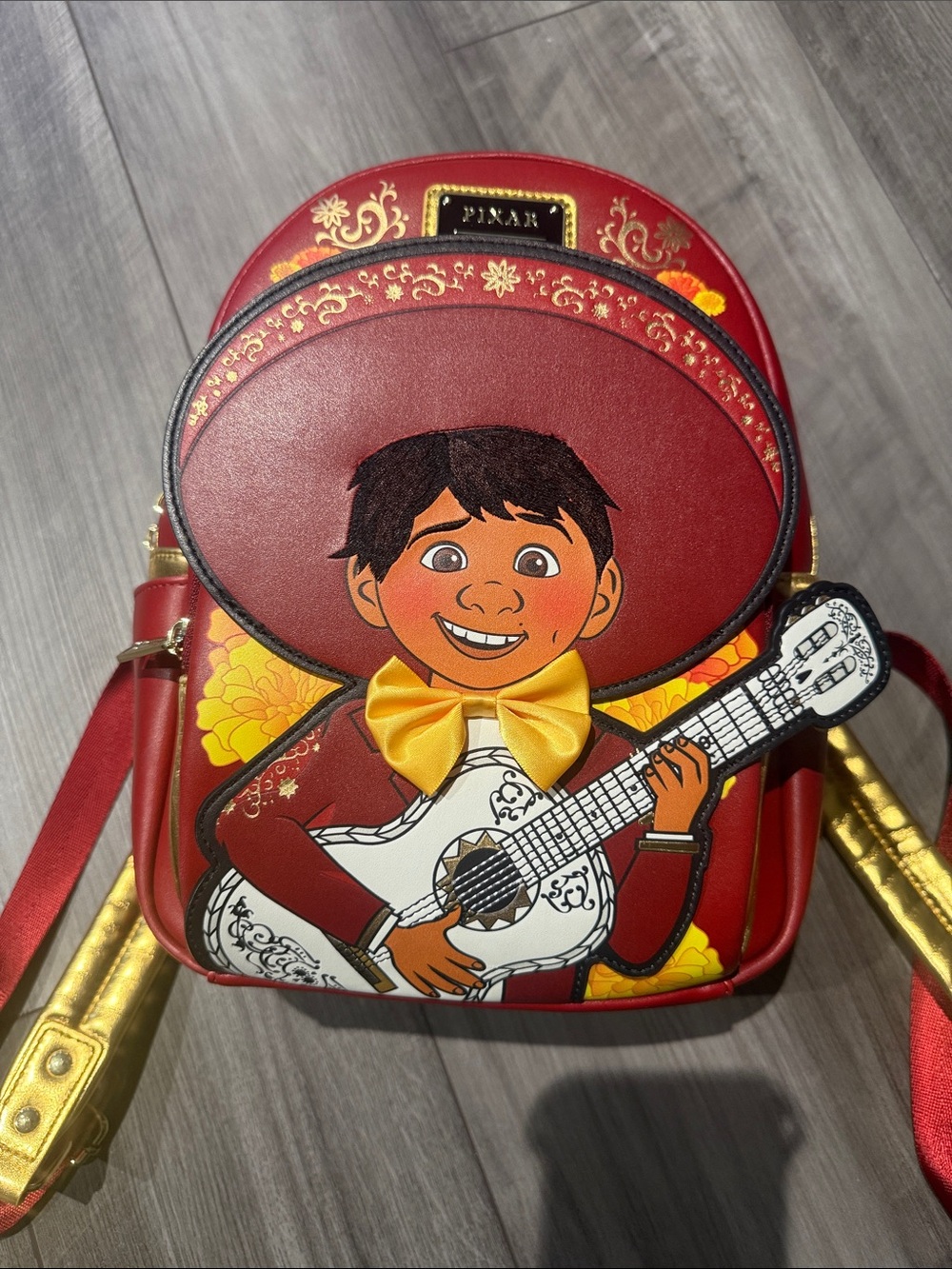 Loungefly Red Miguel Backpack – Coco-themed